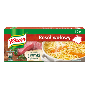 Rosół Wołowy Kostka 120g Knorr
