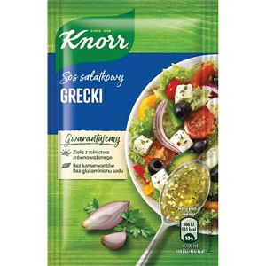 Sos Sałatkowy Grecki 9g Knorr