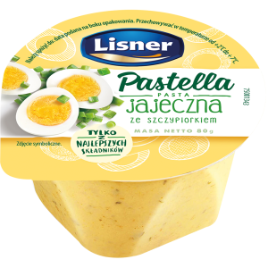 Pasta Jajeczna Pastella 80g Lisner