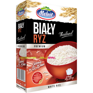 Ryż Biały 4*100g Melvit
