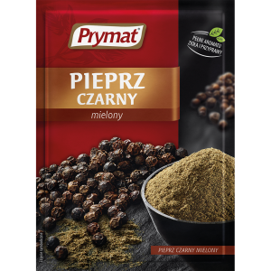 Pieprz Czarny Mielony 20g Prymat
