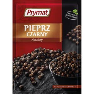 Pieprz Czarny Ziarnisty 20g Prymat
