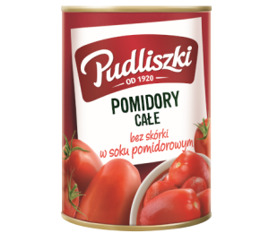 Pomidory Całe 400g Pudliszki
