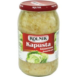 Kapusta Kwaszona Biała 900ml Rolnik