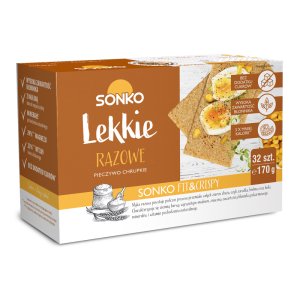 Pieczywo Lekkie Razowe 170g Sonko