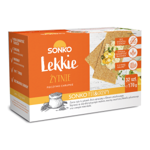 Pieczywo Lekkie Żytnie 170g Sonko