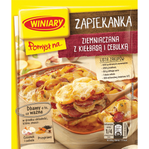 Fix Pomysł Na... Zapiekankę Ziemniaczaną z Kiełbasą i Cebulą 41g Winiary