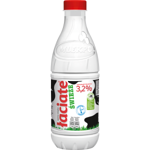 Mleko UHT Łaciate Czerwone 3,2% 1l Mlekpol