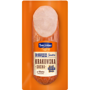 Kiełbasa Krakowska Sucha z Fileta Extra 260g Tarczyński