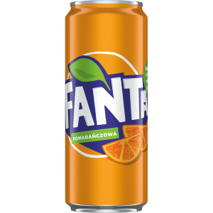 Napój Gazowany Fanta Pomarańczowa 330ml