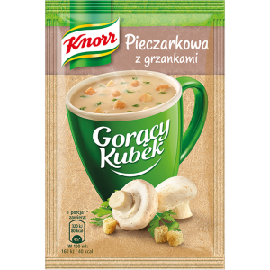 Zupa Gorący Kubek Pieczarkowa z Grzankami 15g Knorr