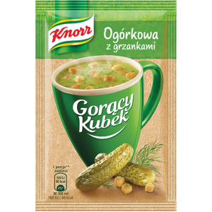 Zupa Gorący Kubek Ogórkowa z Grzankami 13g Knorr